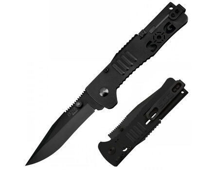 Купите полуавтоматический складной нож SOG SlimJim Black SJ32 в Хабаровске в нашем интернет-магазине