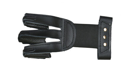 купите Перчатка кожаная JX502 черная для стрельбы из лука в Хабаровске