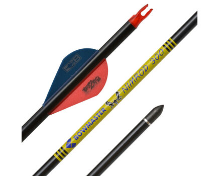 Купите карбоновые стрелы для лука Bowmaster Nimrod с оперением Blazer 2" (Боумастер Нимрод) спортивные в интернет-магазине