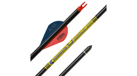 купите Карбоновая стрела для лука Bowmaster Nimrod с оперением Blazer 2" (Боумастер Нимрод), упак. 12 шт. в Хабаровске