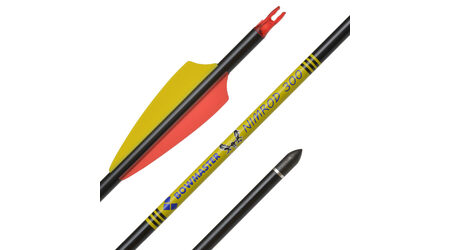 купите Карбоновая стрела для лука Bowmaster Nimrod с оперением Shield 3" (Боумастер Нимрод), упак. 12 шт. в Хабаровске