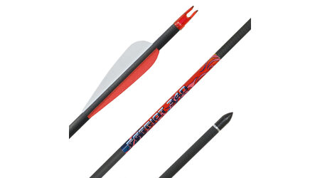 купите Карбоновая стрела для лука Bowmaster Patriot 340, оперение  3'' Streamline  в Хабаровске