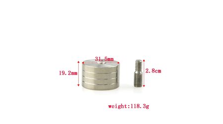 купите Грузик 116 грамм Bowmaster PR617 для карбоновых стабилизаторов в Хабаровске