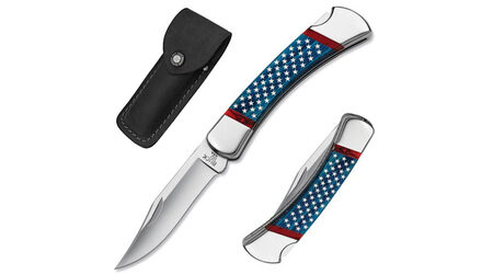 купите Нож складной Buck 110 Stars & Stripes Folding Hunter Limited Edition / 0110BLSUSA в Хабаровске