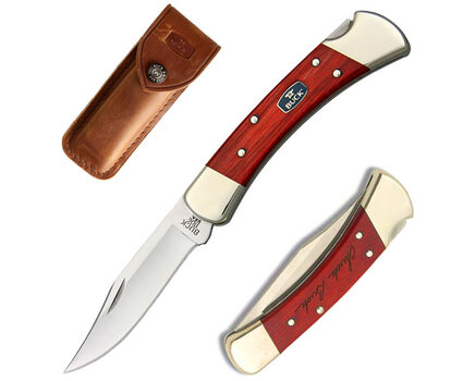 Купите складной нож Buck 110 Folding Hunter Chairman Cherry 420HC 0110CWSNK в Хабаровске в нашем интернет-магазине