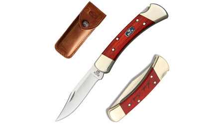 купите Нож складной Buck 110 Folding Hunter Chairman Cherry 420HC / 0110CWSNK в Хабаровске