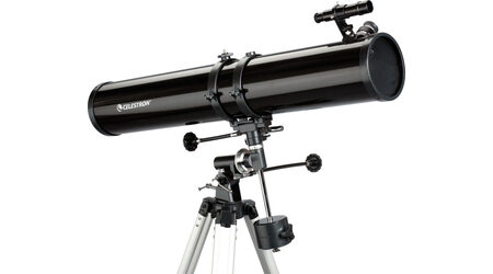 купите Телескоп Celestron PowerSeeker 114 EQ (рефлектор Ньютона, 114мм, F=900мм, 1:7.8) на экваториальной монтировке в Хабаровске