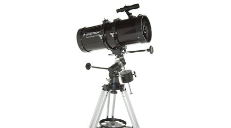купите Телескоп Celestron PowerSeeker 127 EQ (рефлектор Ньютона, 127мм, F=1000мм, 1:7.9) на экваториальной монтировке в Хабаровске