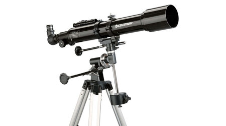 купите Телескоп Celestron PowerSeeker 70 EQ (рефрактор, 70мм, F=700мм, 1:10) на экваториальной монтировке в Хабаровске