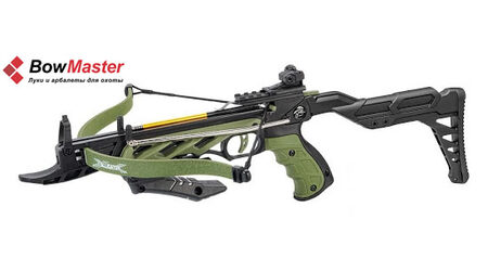 купите Уценка! Арбалет-пистолет Аллигатор Man-kung MK-TCS2 Alligator зеленый в Хабаровске