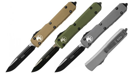 купите Автоматический выкидной нож Microtech Ultratech S/E Standard Drop Point / 121-1GY - 121-1OD - 121-1TA в Хабаровске