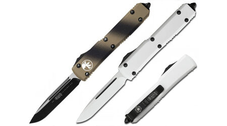 купите Автоматический выкидной нож Microtech Ultratech S/E Standard Drop Point / 121-1TC - 121-1ST в Хабаровске