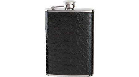 купите Фляга походная для спиртного "Черный крокодил" S.Quire TB08-2279PU 0.24 л в Хабаровске