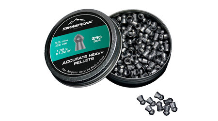 купите Свинцовые пульки для пневматики SnowPeak Accurate Heavy калибр 5.5 мм в Хабаровске