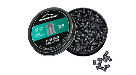 купите Свинцовые пульки для пневматики SnowPeak Round Heavy калибр 4.5 мм в Хабаровске