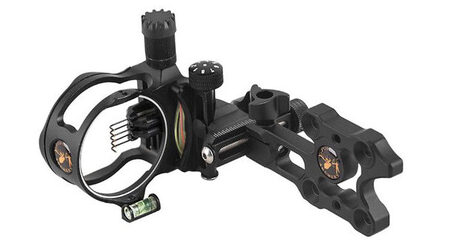 купите Прицел для блочного лука Topoint DB8150 черный (5 пин, микрорегулировка, подсветка) в Хабаровске