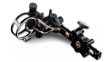 купите Прицел для блочного лука TP7570 черный (5 пинов, 0.019", микрорегулировка, подсветка) в Хабаровске