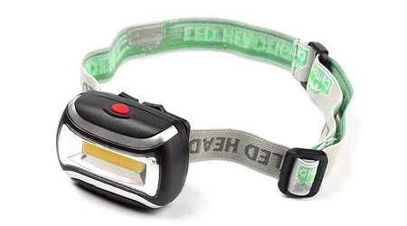 купите Светодиодный налобный фонарь UltraFire Flat LED 3W в Хабаровске