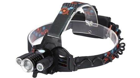 купите Светодиодный налобный фонарь UltraFire W-603 (Cree XML T6 + 2 Q5) 3500 люмен в Хабаровске